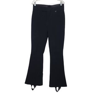 Schoeller WB 400 Black Stirrup Pants 32 Long